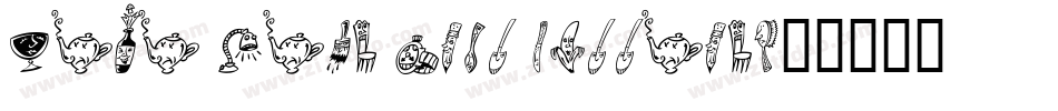 Mini Pics Head Buddies字体转换
